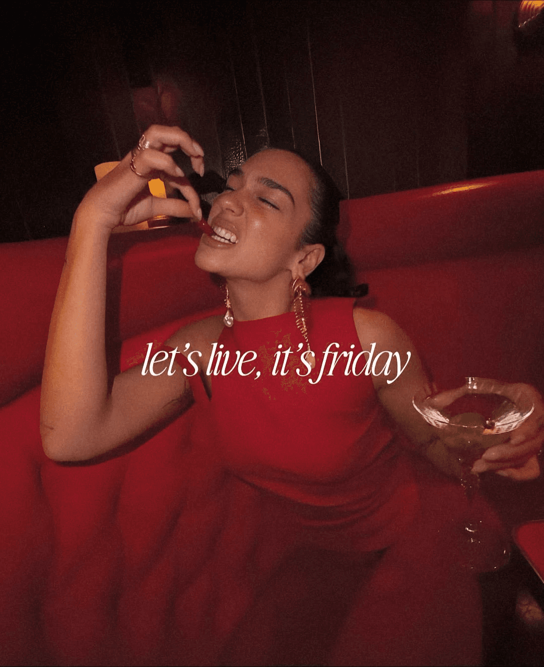 Let's live, it's Friday